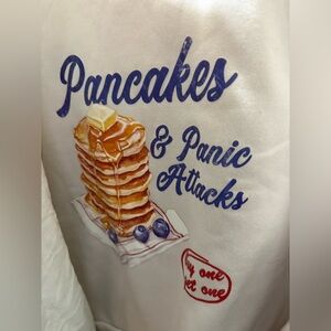 Pancakes Crew Neck Custom Made Upcycle